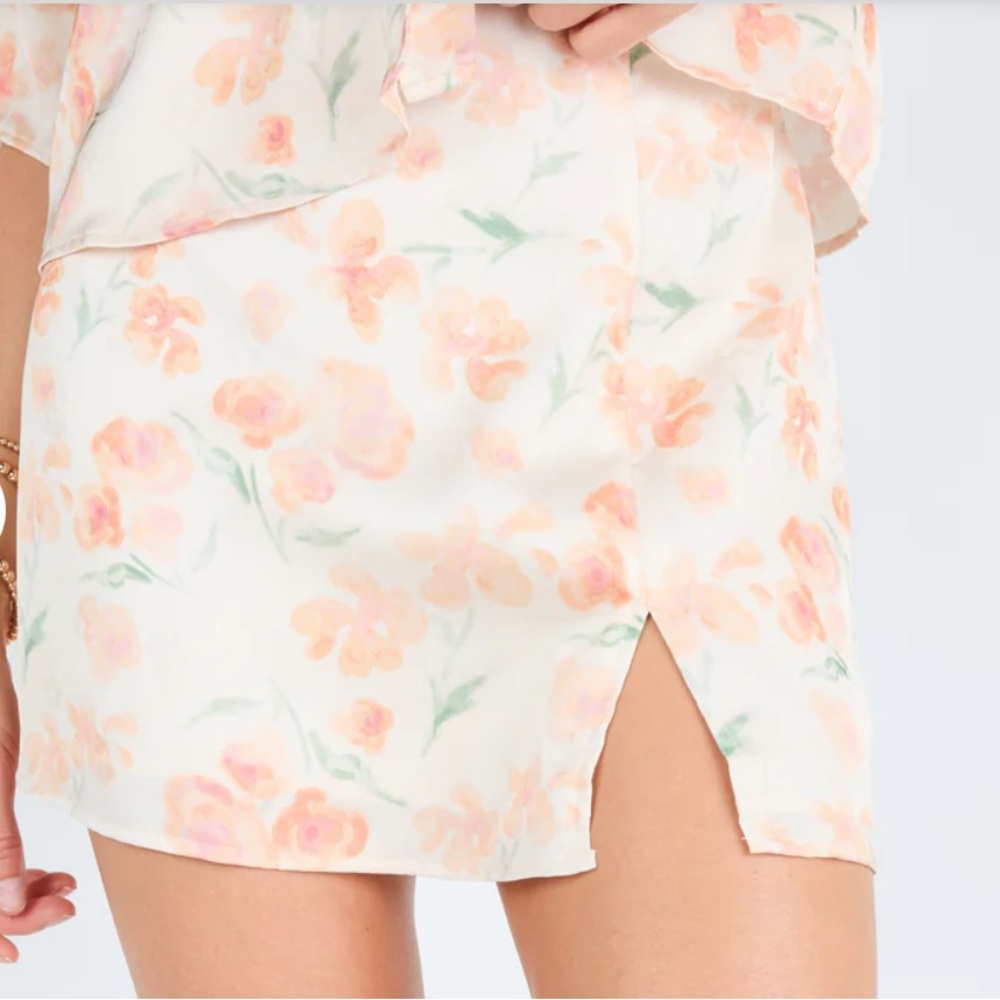 ACOA Floral Mini Skirt